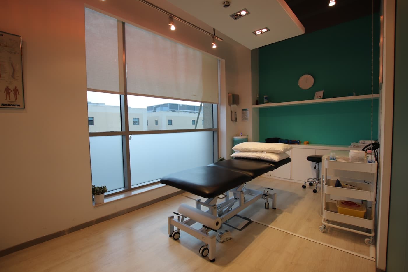 Behandlungsraum für Physiotherapie und manuelle Therapie